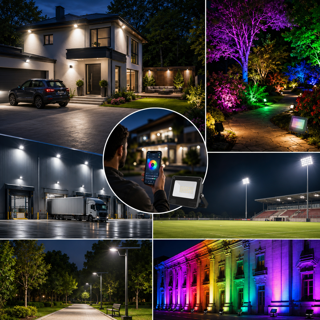 Smart LED Outdoor Lighting Applications