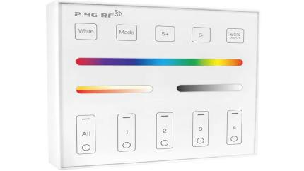 RF LED Controller with Remote: Range, Zones, Pairing and Applications
