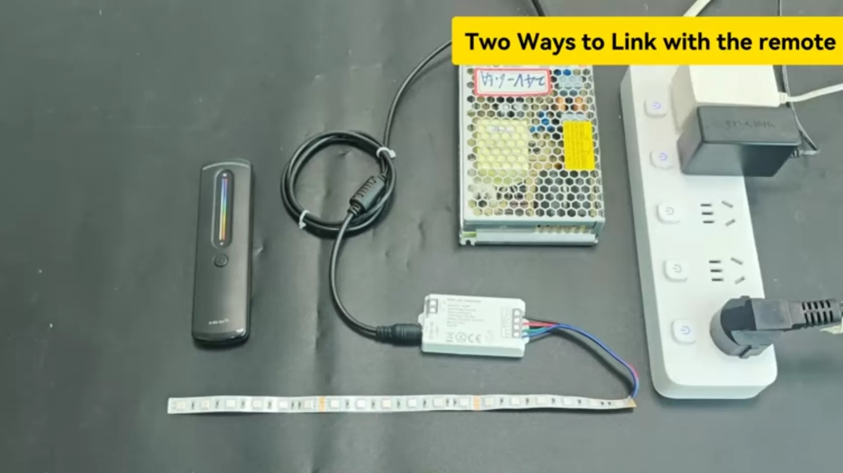 2.4G RF RGB LED Controller Controller Set