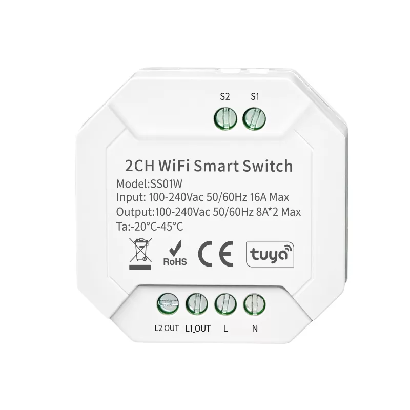 2CH WiFi Smart Switch