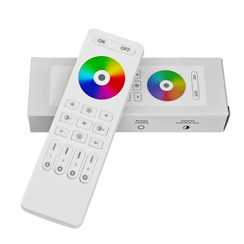 2.4G 4-Zone RF RGBCCT LED Remote