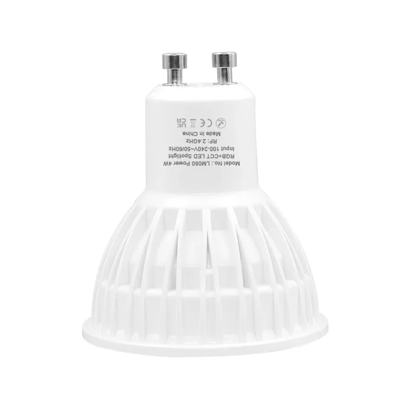 2.4G 4W RF RGBCCT GU10 LED Spotlight