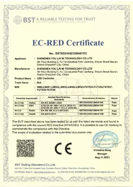 EC-RED Certificate