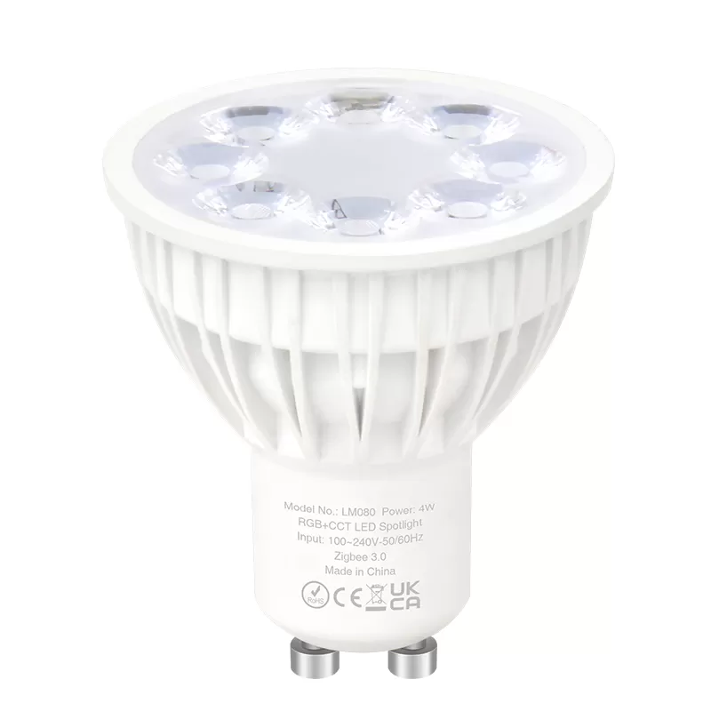 4W Zigbee3.0 RGBCCT GU10 LED Spotlight