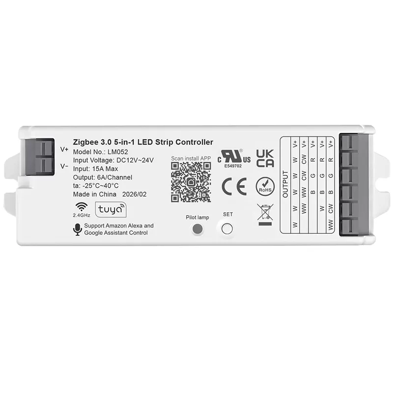 Zigbee3.0 5 in 1 LED Controller-UL listed