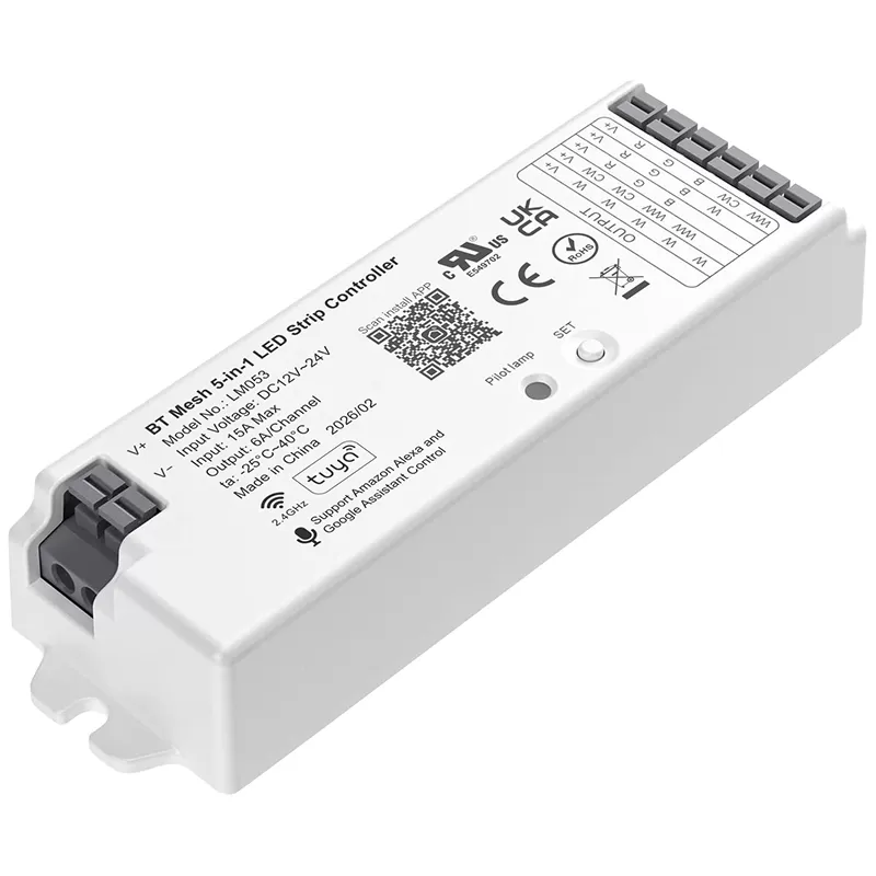 BT Mesh 5-in-1 LED controller-UL listed
