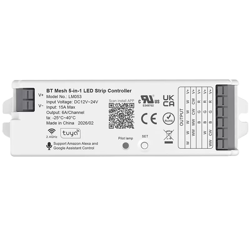 BT Mesh 5-in-1 LED controller-UL listed