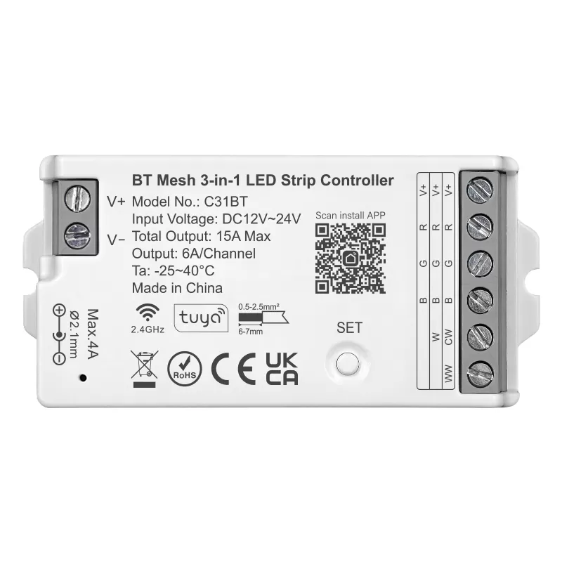C31BT BT Mesh 3-in-1 LED Strip Controller