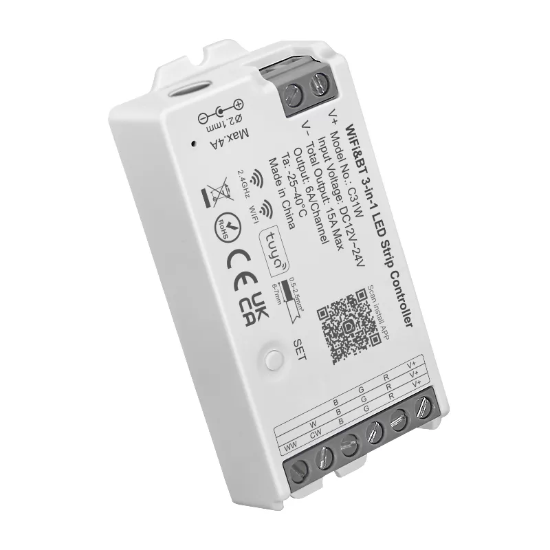 C31W WiFi&BT 3-in-1 LED Strip Controller