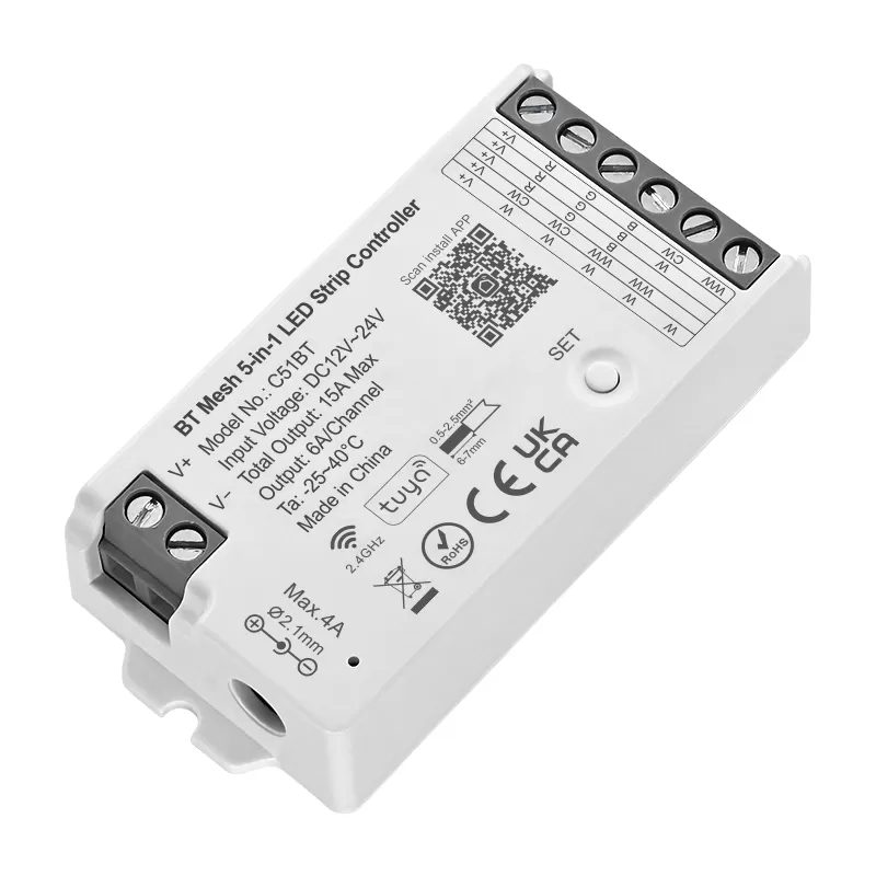 C51BT BT Mesh 5-in-1 LED Strip Controller