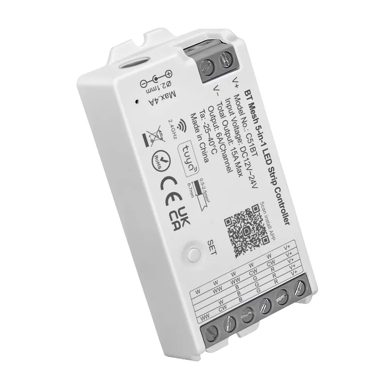 C51BT BT Mesh 5-in-1 LED Strip Controller