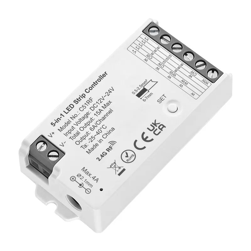C51RF 2.4G RF LED Strip Controller
