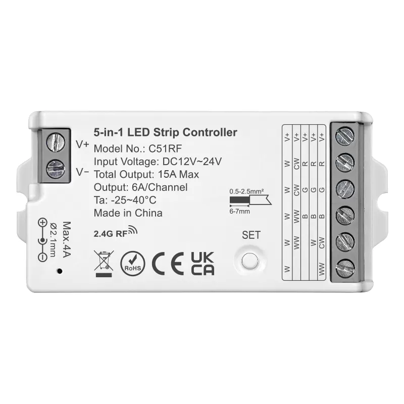 C51RF 2.4G RF LED Strip Controller
