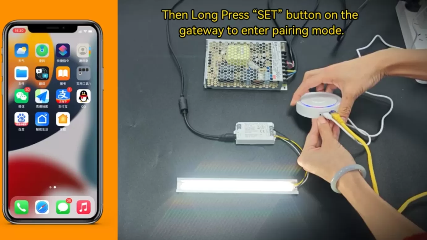 How to Control Our Zigbee CCT Controller via Tuya App？