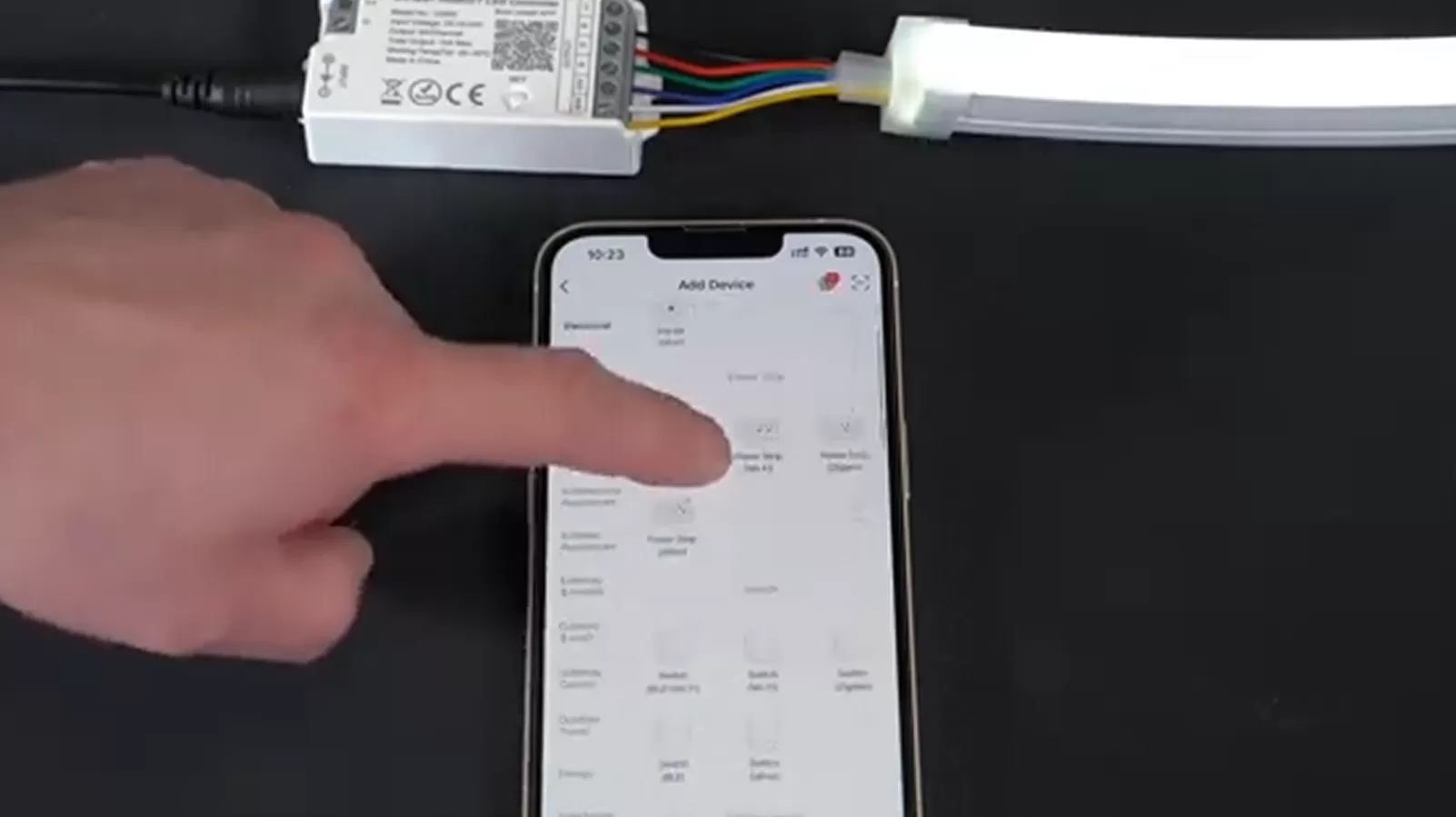 Instructional Video for SIngle Color /CCT/RGB/RGBW/RGBWCCT WIFI Led Controller-Laimi