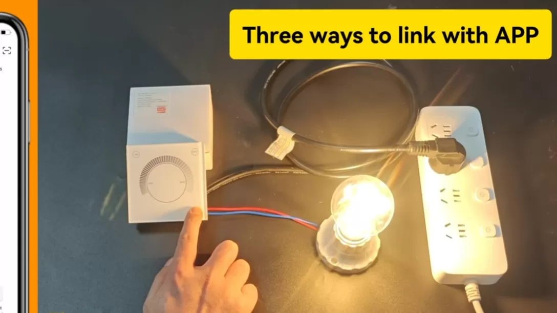 Laimi TW02W 3 Ways to Link/Inlink with App