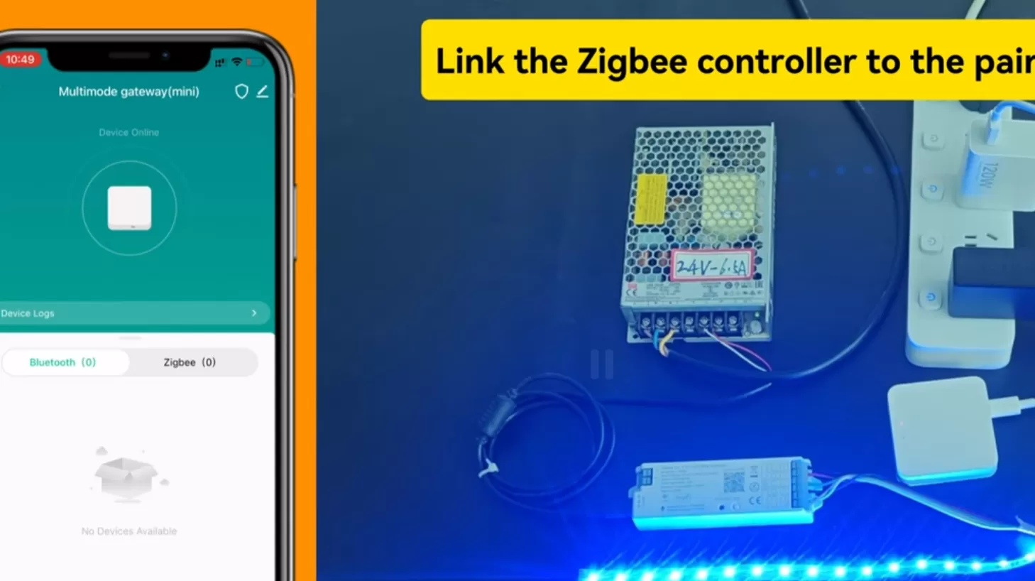 LM052 Zigbee Tuya 5in1 Led Controller