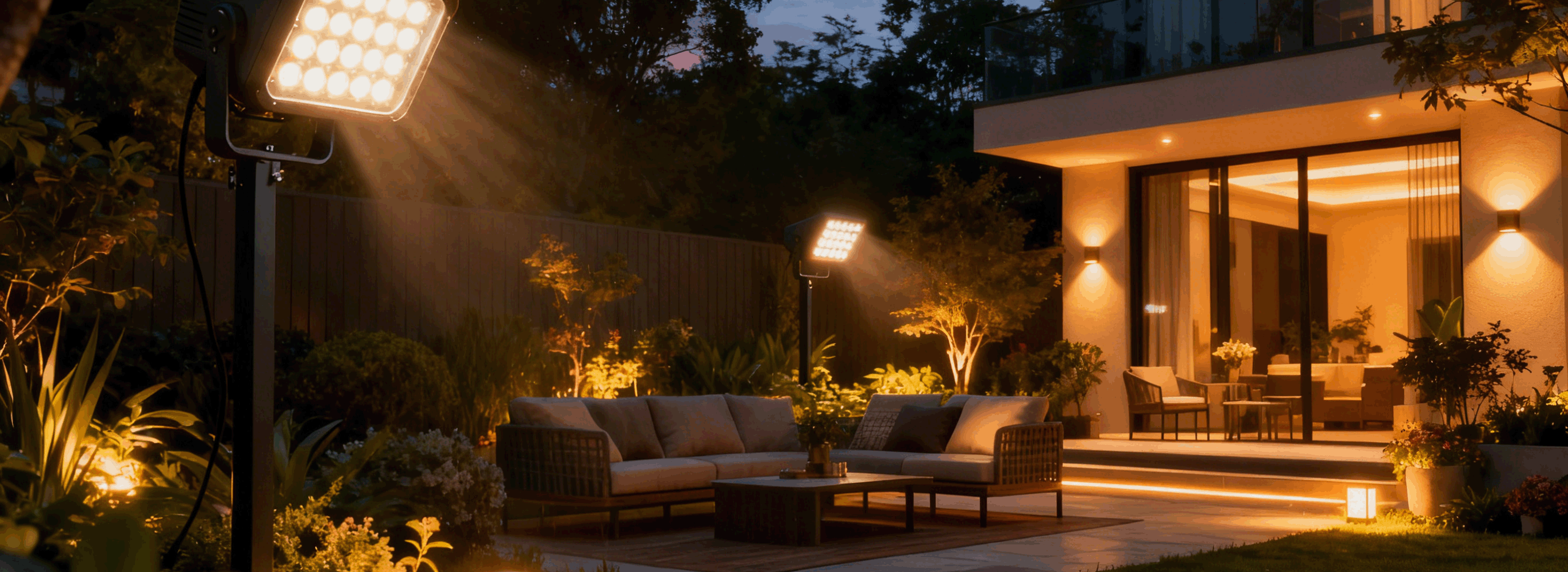 Premium RF RGBCCT LED Floodlight– Wireless Smart Lighting Control