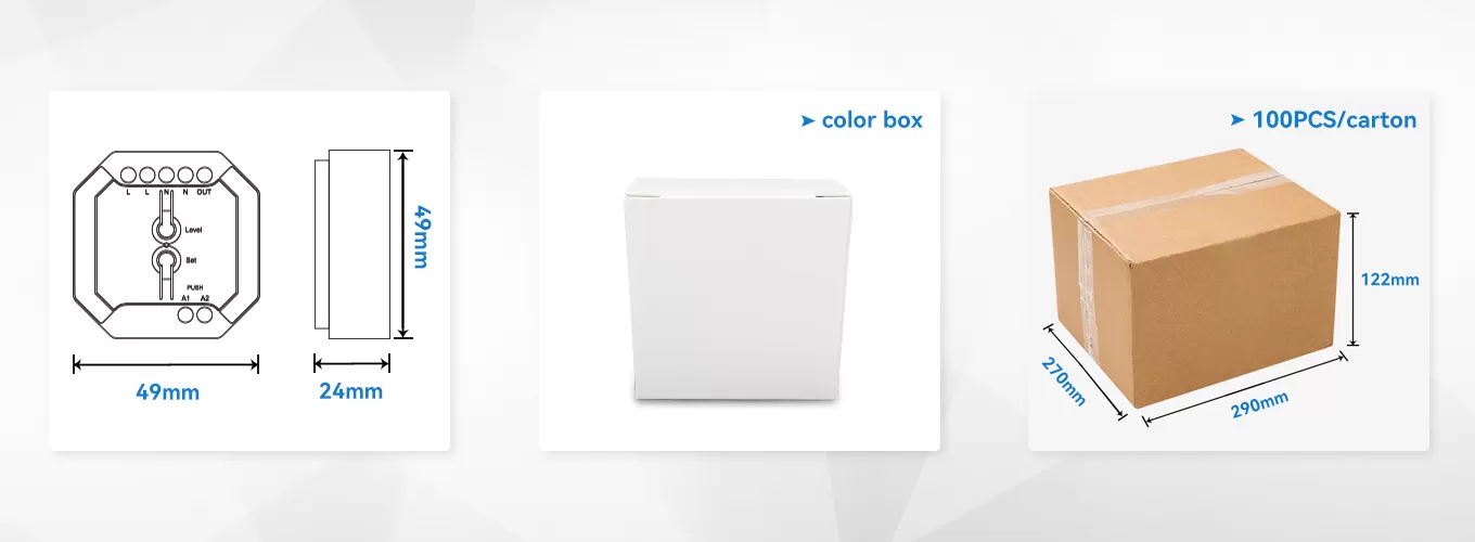 Zigbee+2.4G Triac Dimmer