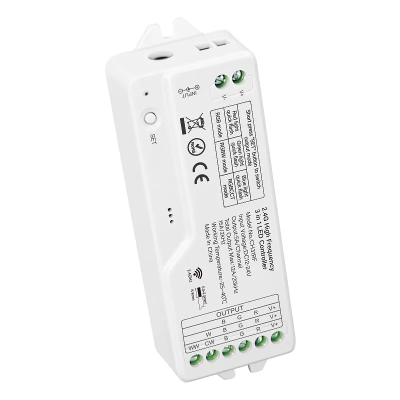 2.4G RF High Frequency 3 in 1 LED Controller