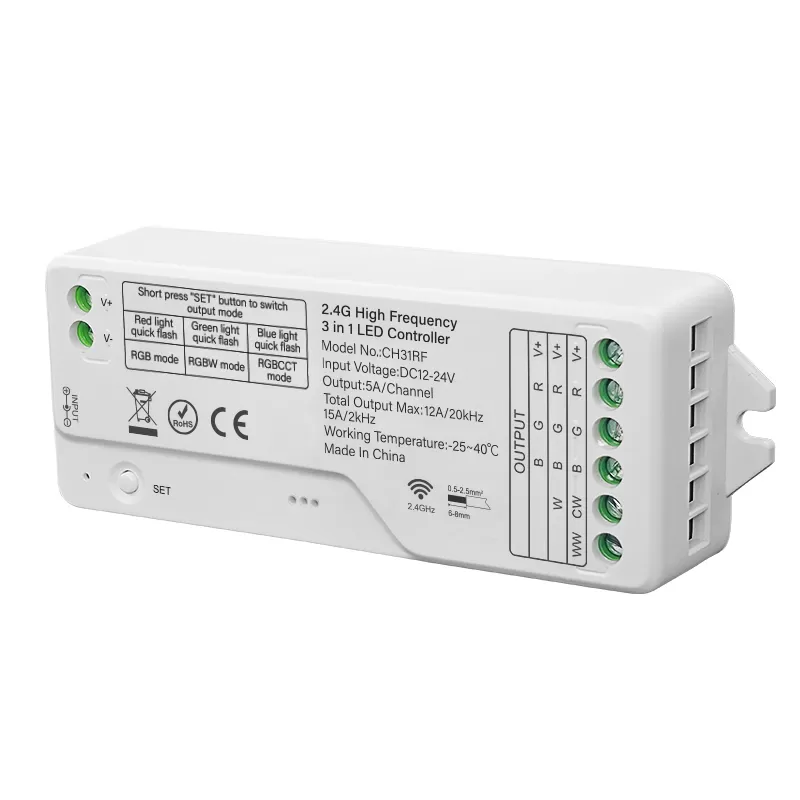 2.4G RF High Frequency 3 in 1 LED Controller
