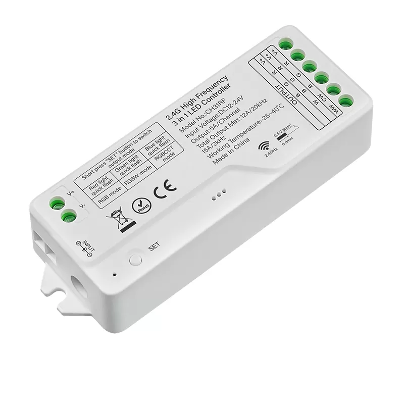 2.4G RF High Frequency 3 in 1 LED Controller