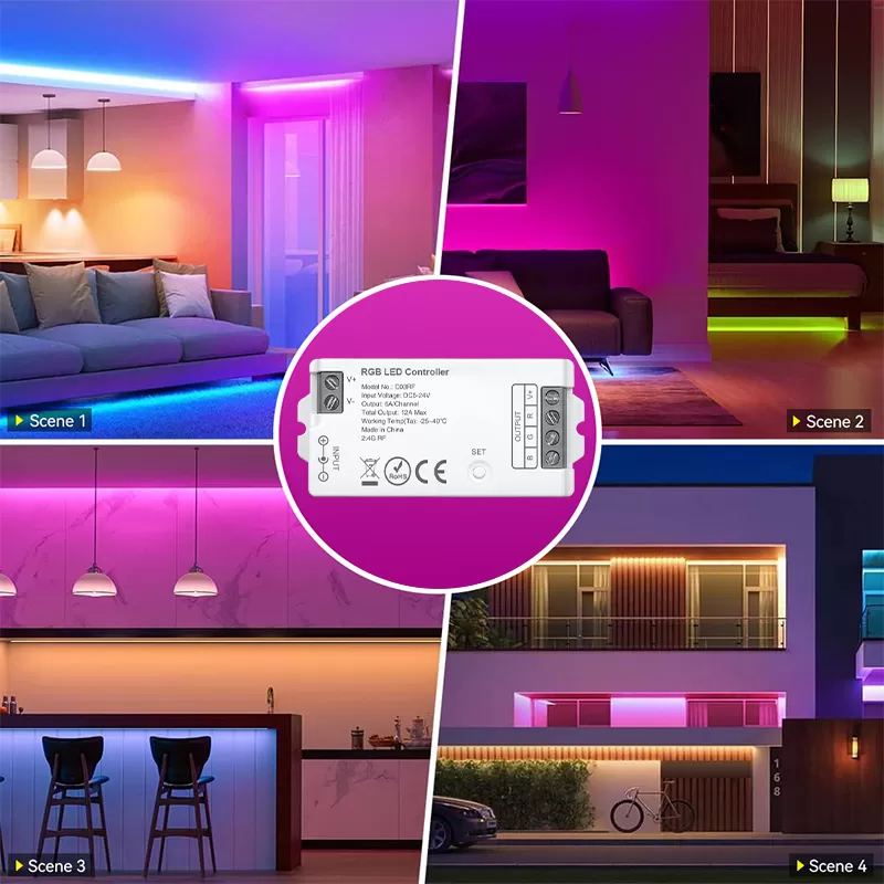2.4G RF RGBW LED Controller