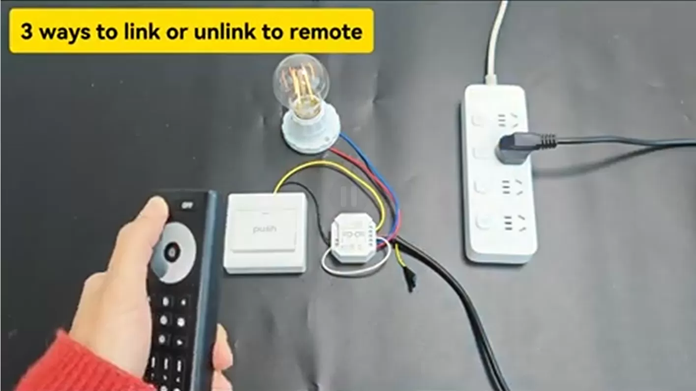 TR01W: 3 Ways to Link (Unlink) to Remote