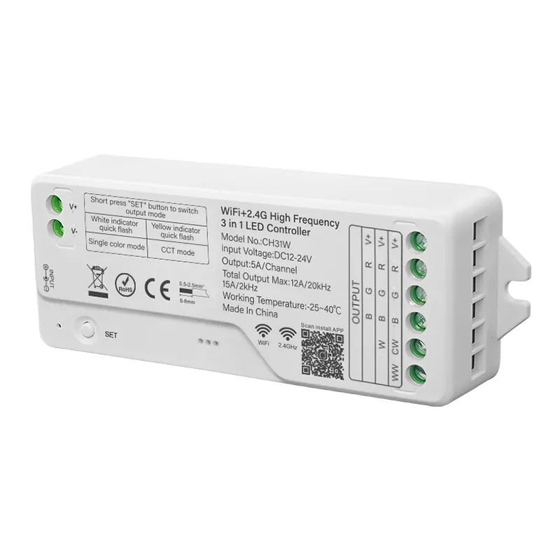 2.4G WiFi High Frequency 3 in 1 LED Controller