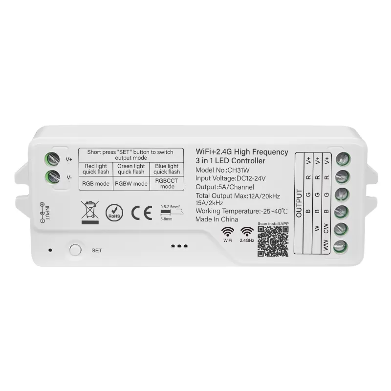 WiFi High Frequency 3 in 1 LED Controller