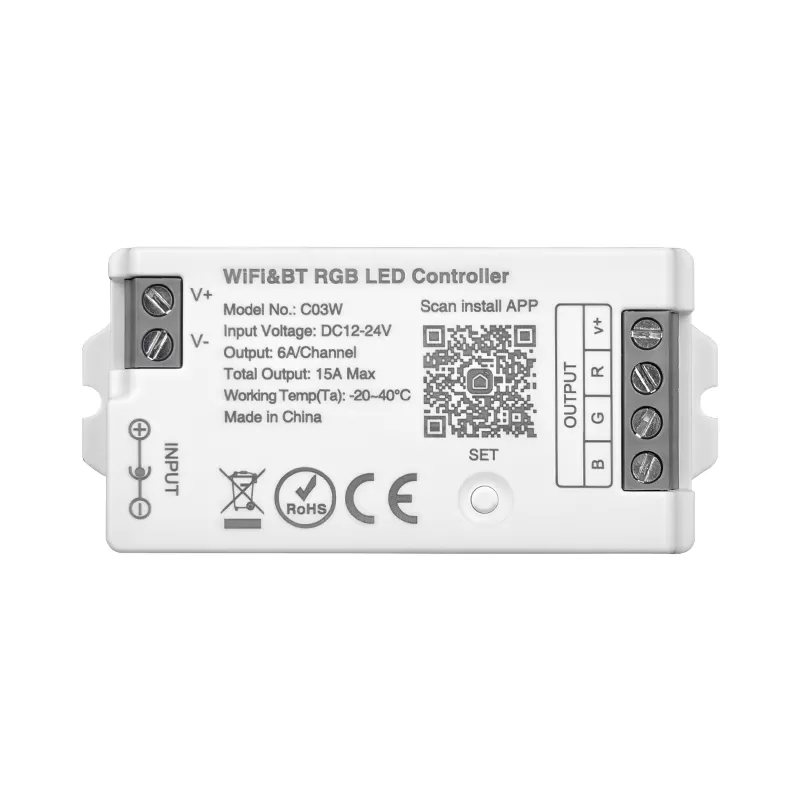 2.4G WiFi RGB LED Controller