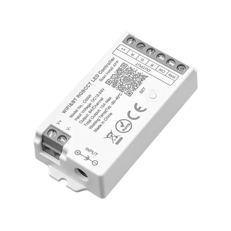 2.4G WiFi RGBCCT LED Controller