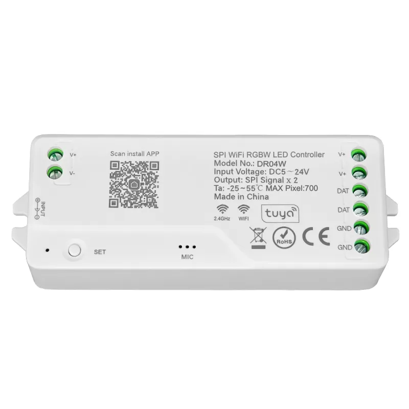 2.4G WiFi SPI RGBW LED Controller
