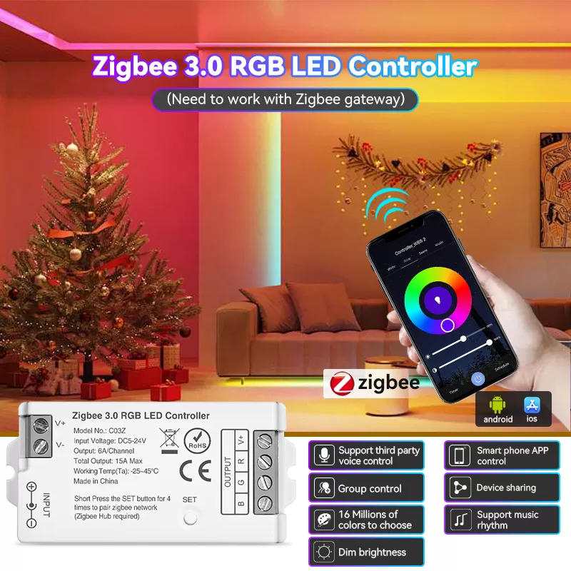 3.0 Zigbee RGB LED Controller