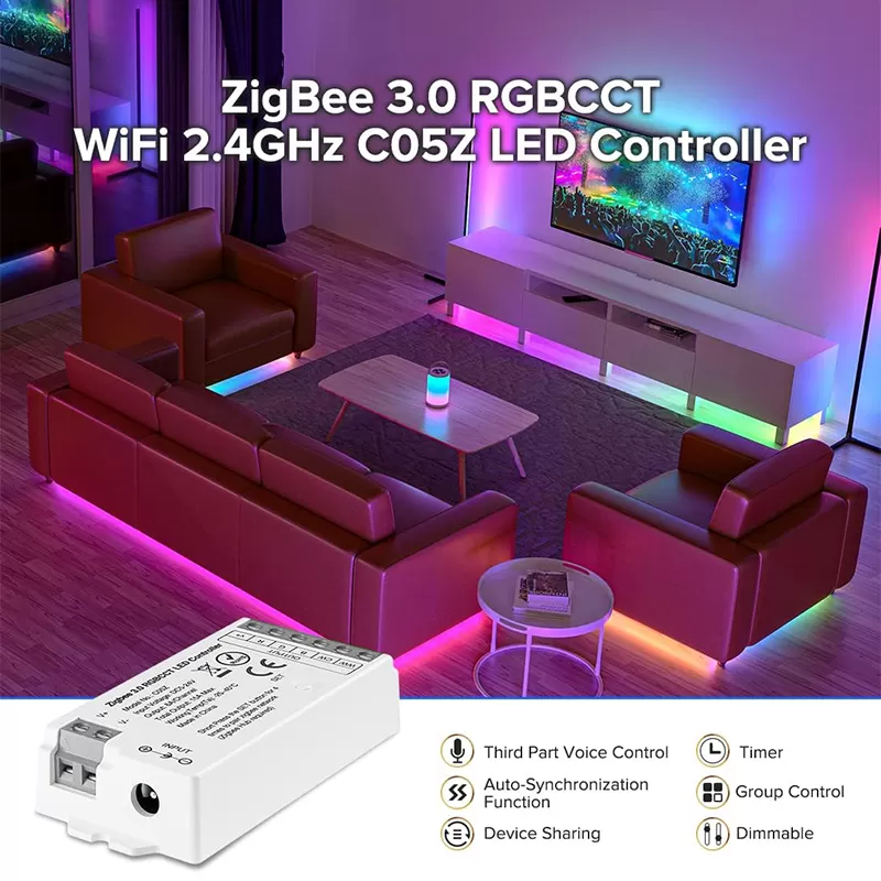 3.0 Zigbee RGBCCT LED Controller