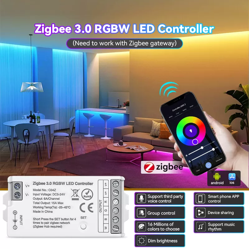 3.0 Zigbee RGBW LED Controller