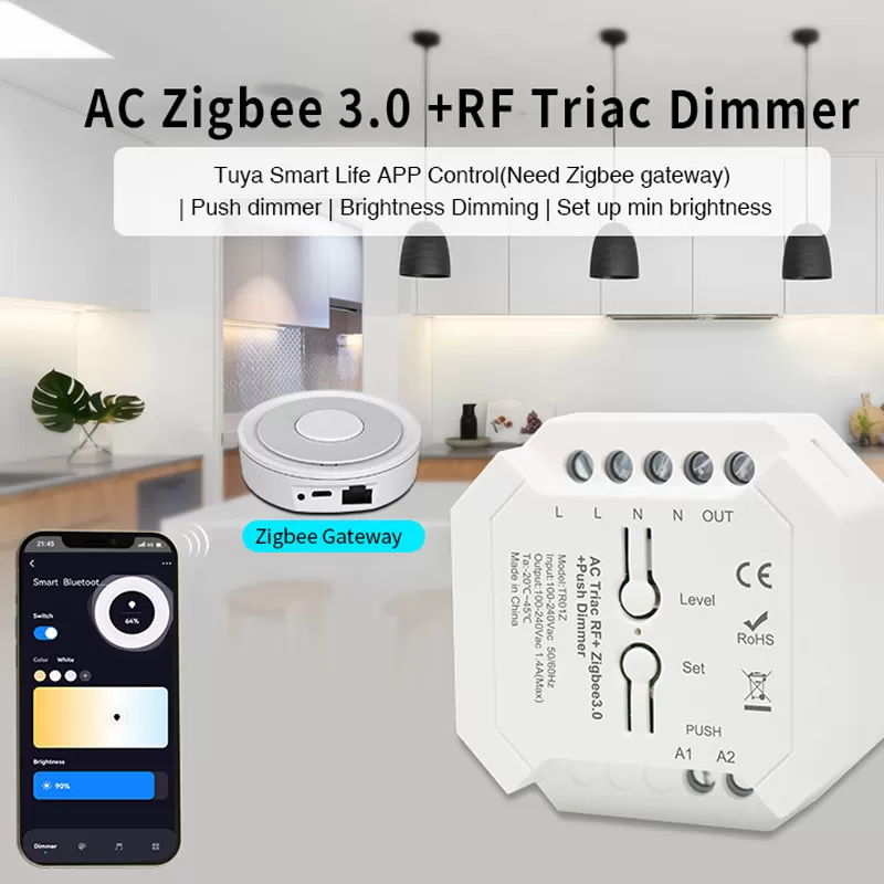3.0 Zigbee+2.4G Triac Dimmer